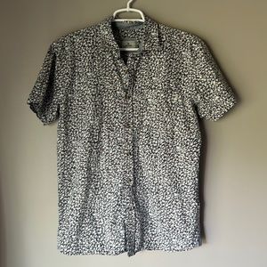 Rip Curl Mens Floral Short Sleeve Button Down